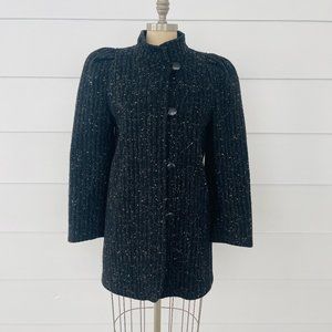 Classic Vintage 60’s New York Girl Wool Car Coat Jacket - Women’s 8